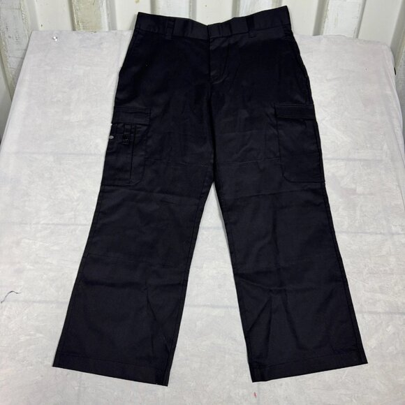 Dickies Pants - Dickies EMT Cargo Pants Womens Black Casual Fit Flat Front Size 16UU NWT